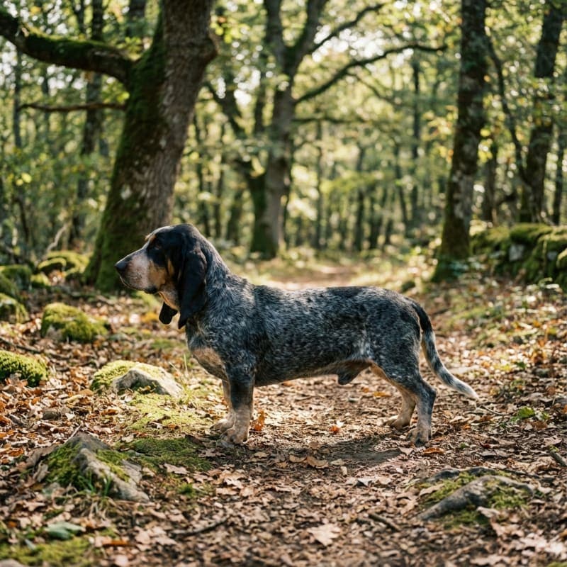 Basset błękitny gaskoński