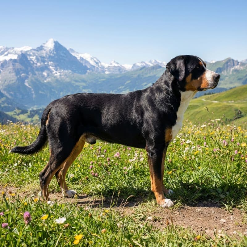 Duży szwajcarski pies pasterski