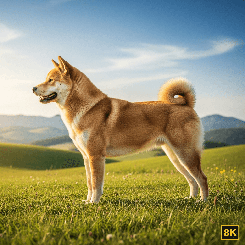 Korea Jindo Dog