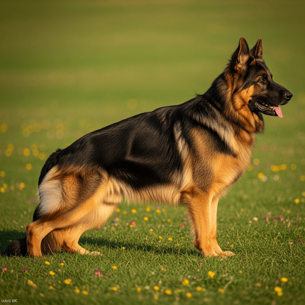 Owczarek niemiecki długowłosy