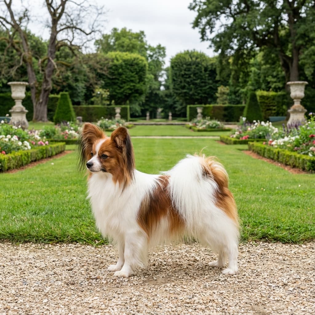 Spaniel kontynentalny miniaturowy